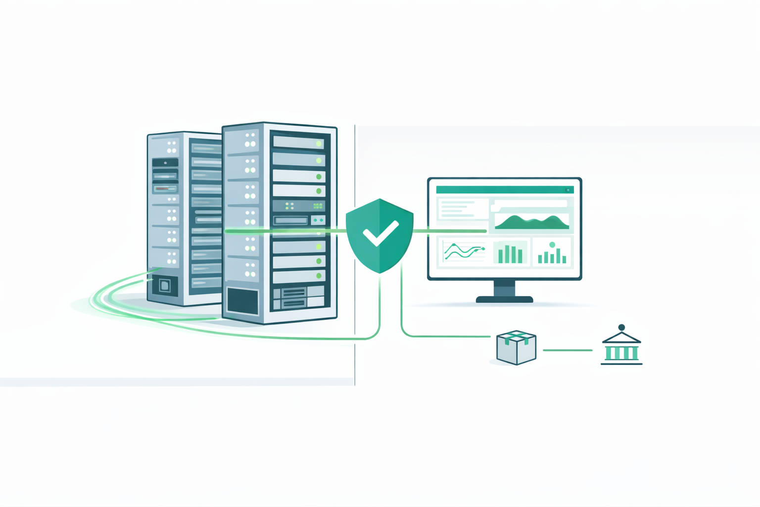 Serveromgeving van Glasnet